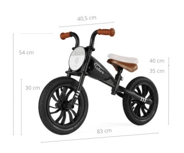 Беговел детский, накаченные колеса 12