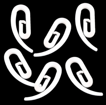 AGRAFKI AGRAFKA FRANCUSKA ŚLIMAK, HACZYK DO FIRAN ZASŁON 50SZT.