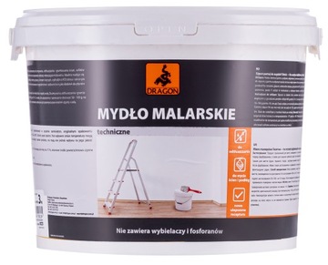 Mydło malarskie techniczne czyści odtłuszcza gruntuje 3 kg Dragon