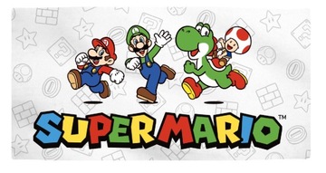 Super Mario ręcznik plażowy z mikrofibry