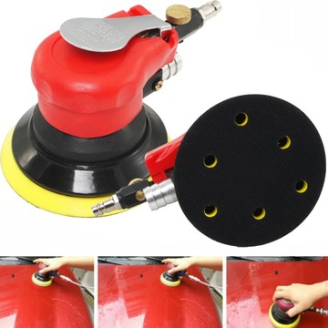 КАЧЕСТВЕННАЯ ПНЕВМАТИЧЕСКАЯ ЭКСЦЕНТРИЧЕСКАЯ ШЛИФОВАЛЬНАЯ МАШИНА ДЛЯ ДЕРЕВЯННОЙ МЕТАЛЛА 125 мм 2,5 мм