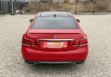 Mercedes Klasa E W212 Coupe Facelifting 300  252KM 2014 Mercedes-Benz Klasa E E350 Coupe 3,5 Benz 306 KM 2014r Warszawa 3.5 306KM, zdjęcie 11