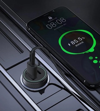 Ładowarka Samochodowa USB USB-C Quick Charge QC 3A