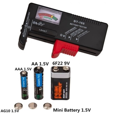 AA AAA R14 Измеритель батареи Тестер батареи