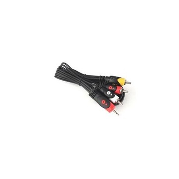 Przewód Jack 4 pin audio video - 3 RCA S14