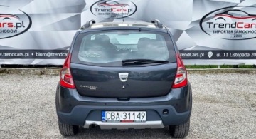 Dacia Sandero I Hatchback 5d 1.6 MPI 87KM 2009 Dacia Sandero Stepway 1.6 87 KM I rej 2010 r. Navi bezwypadkowa serwisowa, zdjęcie 7