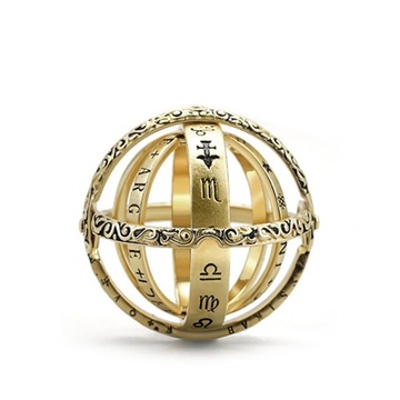 NEW Vintage Astronomical Ball Rings For Women Men