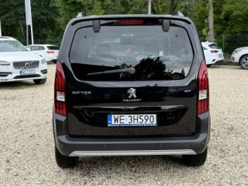 Peugeot Rifter Standard 1.2 PureTech 130KM 2021 Peugeot RIFTER 1.2 PureTech GT S&amp;S Aut! Salon, zdjęcie 4