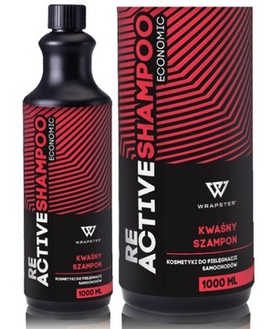 WRAPSTER REACTIVE SHAMPOO КИСЛОТНЫЙ ШАМПУНЬ 1л