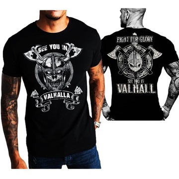 Koszulka męska T-shirt SEE YOU IN VALHALLA 4XL