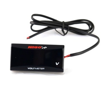ВОЛЬТМЕТР KOSO LCD SLIM ЧЕТЫРЕХМОТОРНЫЙ МОТОЦИКЛ