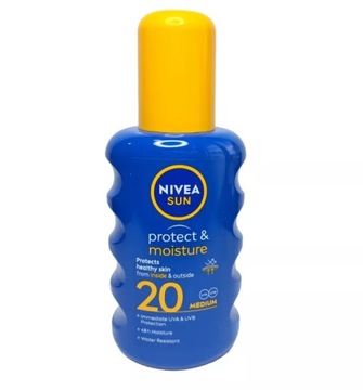 NIVEA SUN PROTECT & MOISTURE SPF 20 200 ML