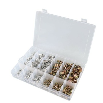 ЗАКЛЕПКА-ГАЙКА СТАЛЬНАЯ М3-М10 ЗАКЛЕПКА-ГАЙКА 300 шт.