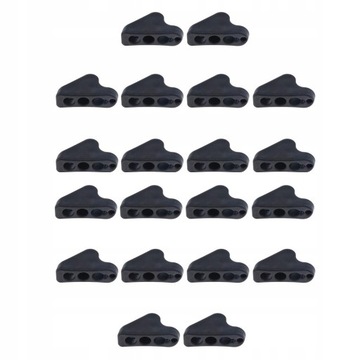 20 шт. в упаковке регулятора линии натяжения паракорда,