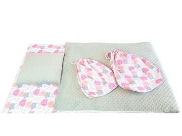 ŚPIWÓR KOŁDERKA POŚCIEL DO PRZEDSZKOLA + WORECZKI