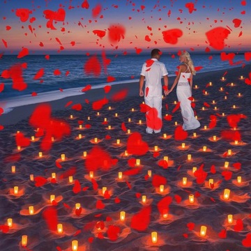 Пневматическая пушка для стрельбы конфетти RED HEARTS свадьба 60см