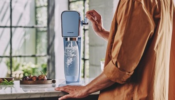 САТУРАТОР SodaStream Art Blue РЕТРО МАШИНА ДЛЯ КАРБОНИРОВАНИЯ ВОДЫ