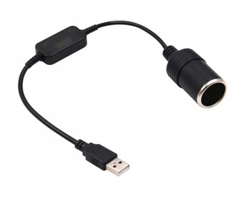 АДАПТЕР-ПРЕОБРАЗОВАТЕЛЬ USB ПРИЖИГАЛКА 12В