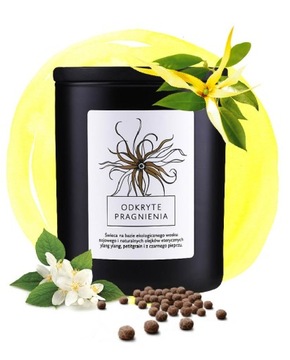 HAGI Świeca Sojowa - Odkryte Pragnienia 230g