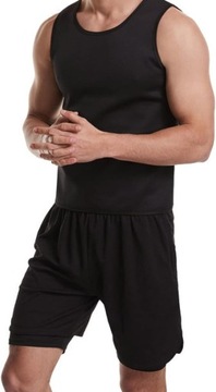 KAMIZELKA DO SAUNY SPORTOWA ZATRZYMUJĄCA CIEPŁO 3XL 65-50CM