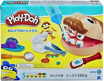 Play-Doh Dentysta Maxi Zestaw małych dentystów