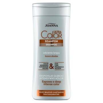 Joanna Ultra Color Szampon do włosów brązowych 200 ml