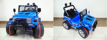 АВТОМОБИЛЬ ДЖИП С АККУМУЛЯТОРОМ RAPTOR 2x ДВИГАТЕЛЬ 45ВТ С ДИСТАНЦИОННЫМ УПРАВЛЕНИЕМ 2.4G