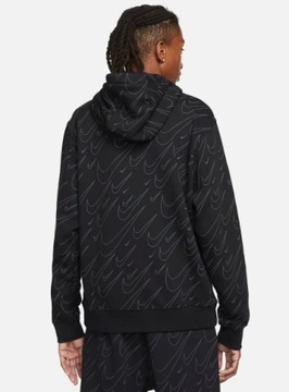 BLUZA SPORTOWA MĘSKA NIKE FLEECE PRINTED HOODIE