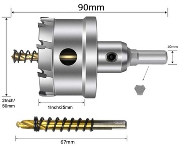 Кольцевые пилы Widia Сверла по металлу 10 шт.