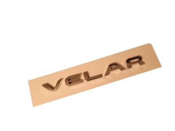 Emblemat do Range Rover napis Velar kolor srebrny