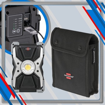 Аккумуляторная рабочая лампа RUFUS 3000лм IP65