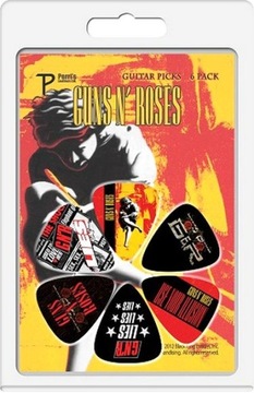 Zestaw Kostek Gitarowych - Perri's GR1 Guns N' Roses