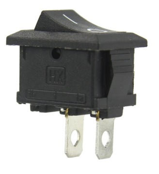 Бистабильный кулисный переключатель KCD1 21x15мм 2PIN