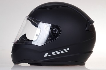 KASK MOTOCYKLOWY LS2 FF353 RAPID CZARNY MAT MĘSKI SYSTEM PINLOCK 2 SZYBY