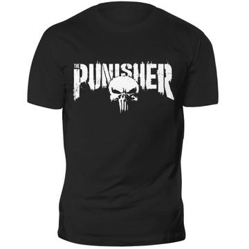 Punisher Czaszka Koszulka Na Siłownię Trening Gym Czacha Khaki Militarna