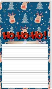 NOTES Z MAGNESEM ŚWIĄTECZNY PREZENT MIKOŁAJ WZORY