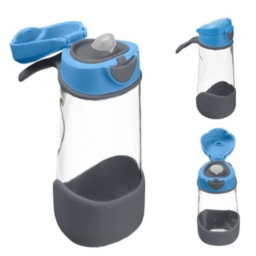 b.box Sportowa butelka tritanowa bidon 450ml Blue Slate