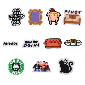 ШПИНКА ДЛЯ ОБУВИ CROCS CROCS DECORATION FRIENDS FRIENDS 17 ШТ.