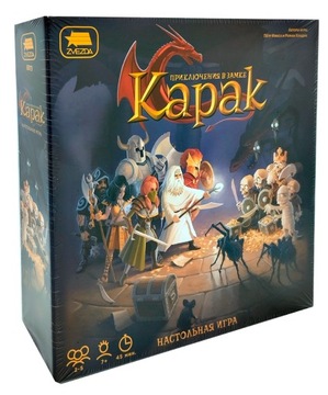 Приключения в замке Карак: настольная игра, 2-5 players, 45 min, Русский