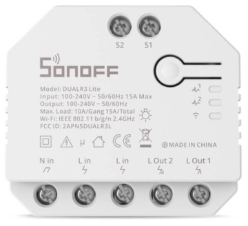 Sonoff DUAL R3 Lite WiFi Smart Switch 2 канала eWeLink