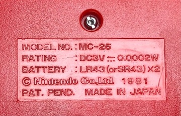 МИККИ МАУС Game & Watch NINTENDO игра РЕТРО 1983 Игра с широкоэкранным яйцом