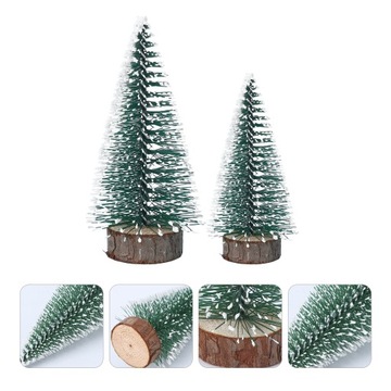 Деревянные украшения Искусственное кедровое дерево из белого дерева