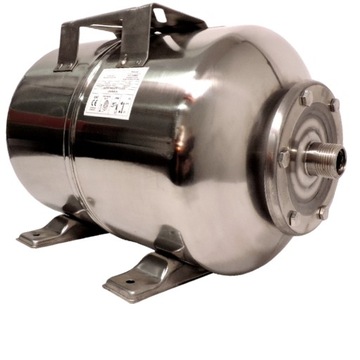 ZBIORNIK HYDROFOR PRZEPONOWY HYDROFOROWY IBO 24L STAL NIERDZEWNA INOX
