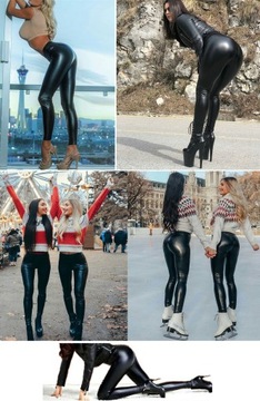 ИЗОЛИРОВАННЫЕ КОЖАНЫЕ ЛАТЕКСНЫЕ ЛЕГИНГИ ЛАТЕКСНЫЕ БРЮКИ