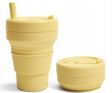 Kubek składany Stojo Pocket 355ml wielorazowy cora