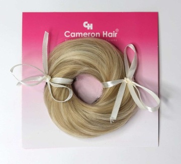 Волосы на резинке ПРИКРЕПЛЕННЫЙ БОНЖ, шиньон, резинка из натуральных волос.