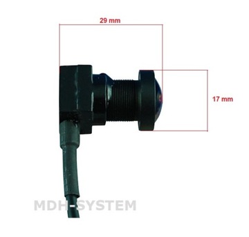 МИНИАТЮРНАЯ AHD КАМЕРА 720p ШИРОКИЙ УГОЛ 140 ГРАДУСОВ