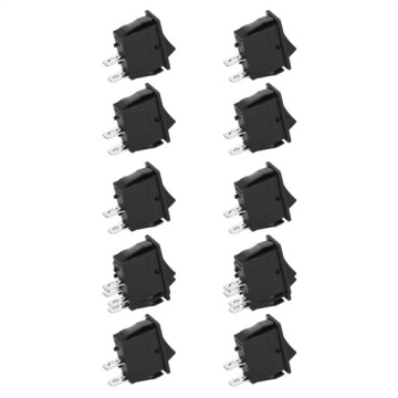 10 шт. 2-контактный кулисный переключатель On Off 2-позиционный KCD3 2E