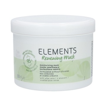 WELLA ELEMENTS MASKA DO WŁOSÓW Z ALOESEM 500ML