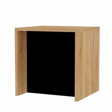 Wyspa kuchenna gotowa wyspa do kuchni 80x80 cm Dąb Złoty